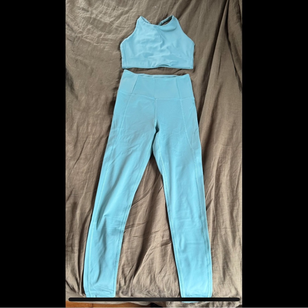 Girlfriend Collective Activewear Set Blue